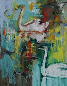 "Schwäne" by Dan Solojoff on art24
