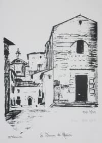 "«Il Carmine» aus der Serie: «La Firenze dei Medici» (6/120)" by Miro Wladi on art24