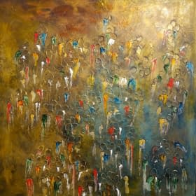 "Population en fuite" by Adelia Clavien on art24