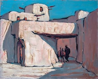 "Kuteife Piste de Palmyre Syrie (dt.: Kuteife/ Al Qutayfah – Weg nach Palmyre)" by Ch. A. Mangin on art24