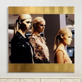 "VENICE GIRLS GOLD" von HUGO KOEHLER auf art24