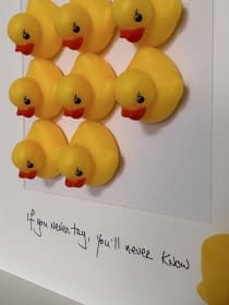 "If you never try , you'll never know" by T P Hardisty on art24