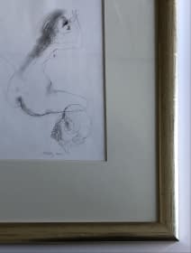 "Akt rajz XVII./ Akt Zeichnung XVII." von Ruttkay Sándor auf art24