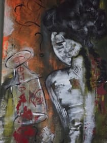 "My Life" by Jacqueline Berg on art24