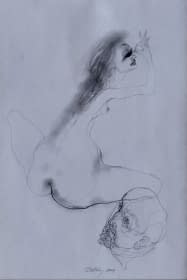 "Akt rajz XVII./ Akt Zeichnung XVII." by Ruttkay Sándor on art24