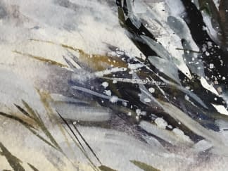 "Téli Bánfalva/Bánfalva im Winter" von Tibor Gáspárdy auf art24