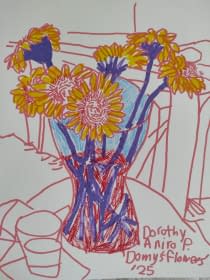 "Domy's flowers" von Dorothy Aniro P. auf art24