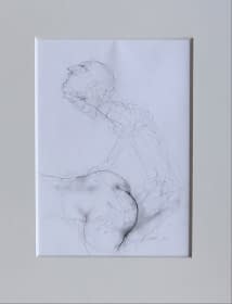 "Akt rajz XVIII./ Akt Zeichnung XVIII." de Ruttkay Sándor sur art24