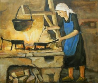 "Rauchküche" by Hans on art24
