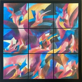 "3 x 3" by Regula Nef on art24