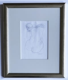 "Akt rajz V./Akt Zeichnung V." by Ruttkay Sándor on art24