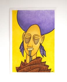 "Gesicht 1" by Paul Pablo Göttert on art24