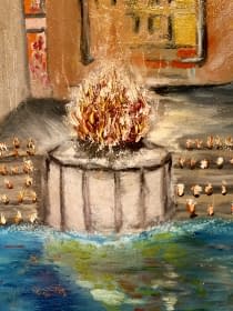 "Varanasi" by Doks on art24