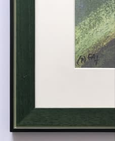 "Kék-Zöld Angyal (P) EA 1/1 / Blau-grüner Engel (P) EA 1/1" von János Aknay auf art24
