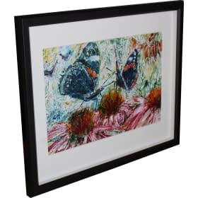 "Butterflies On A Flowering Shrub" von Flavio auf art24