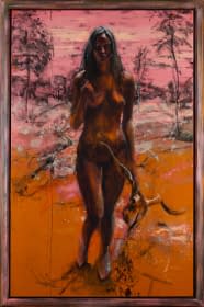 "Woman in landscape" by Sam Drukker on art24