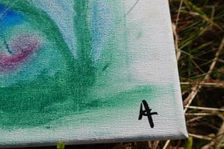 "Blurry" von Dele Ali auf art24