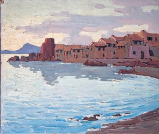"Erbalunga Corse (dt. Erbalunga Korsika)" by Ch. A. Mangin on art24
