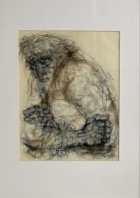 "Lecsúszott/Heruntergerutscht" by Ruttkay Sándor on art24