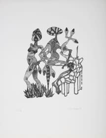 "La méchanceté de la mort 25/30" by Jean Noël Delalande on art24
