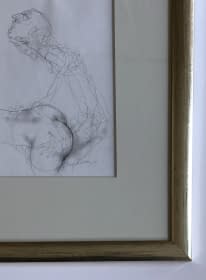 "Akt rajz XVIII./ Akt Zeichnung XVIII." by Ruttkay Sándor on art24