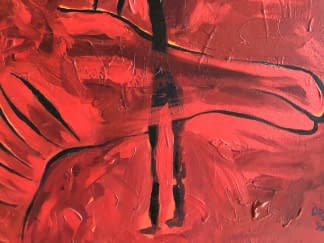 "Sugarakat tartók/Strahlenhalter" de Attila Orbán sur art24