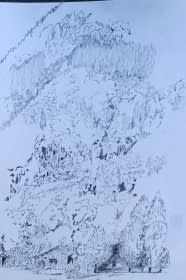 "Au pied du Criou. Haute Savoie" by Emmanuelle Tenailleau on art24