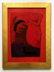 "A Hold és a szobor / Mond und Statue" by Ferenc Puha on art24