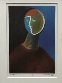 "Festőangyal 10/10 / Maler Engel" by János Aknay on art24