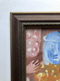 "Pár virággal/Ein Paar mit Blumen" by Katalin Szabadi on art24