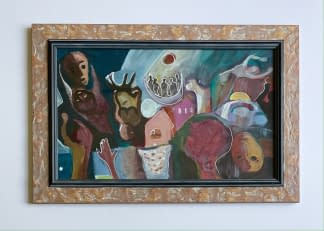 "Emberek a holdon/ Menschen auf dem Mond" by Katalin Szabadi on art24