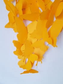 "Yellow Butterflies" by Daria Startseva on art24