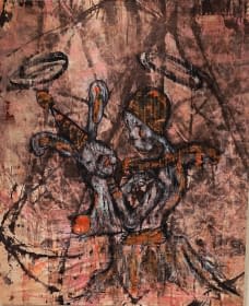 "Life is a Clown" by Jacqueline Berg on art24