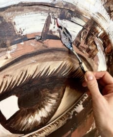 "Augenblick" von SoulART LINDAbstrakt auf art24