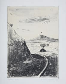 "Kraijna (dt. (Surealistische) Landschaft)" de Kamil Lothàk sur art24