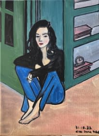 "A la maison" von Leah Sophie auf art24