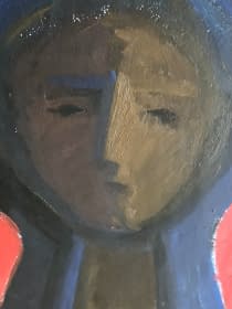 "Festőangyal/Maler Engel" by János Aknay on art24