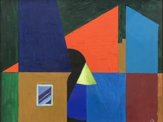 "Angyal érkezett/Der Engel ist angekommen" by János Aknay on art24