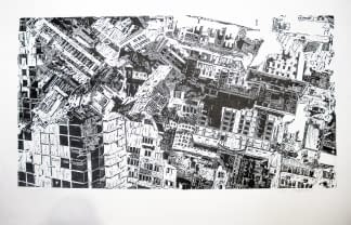 "Shevchenkivskiy district" von Oleksandra Voronina auf art24