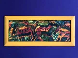 "Lovas a réten/ Reiter auf der Wiese" von Pasaréti Csepeli Varró Németh Miklós auf art24