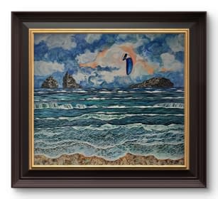 ""Wind und Wellen"" von Katarzyna Knap KNAP_ART auf art24