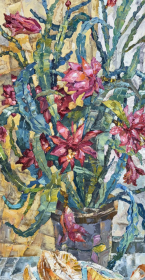 "Winter Still Life" by Anton Kolokolov on art24