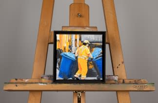 "Müllmann" de Christoph Bolt sur art24