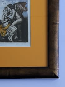 ""Ámor és Psyche" XI/XV EA" by Zoltán Vén on art24