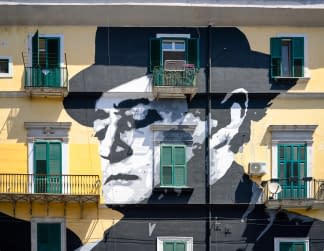 "Portrait de l'acteur Toto , Naples , Italie" von Sylvain Blanchoud auf art24