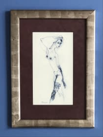 "Női Akt I. /Frauenakt I." by Ruttkay Sándor on art24