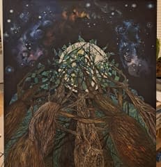 ""In der Umarmung der Bäume"" von Katarzyna Knap KNAP_ART auf art24