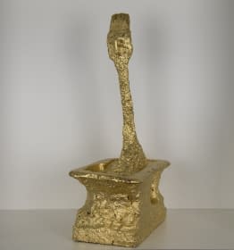 "Skulpturales Objekt (Pinselmann)" von Eugen Meier Mathévie auf art24