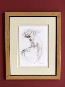 "Zeneszerző/ Komponist" by Ruttkay Sándor on art24