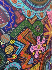 "Colorful forms" von PamKes auf art24